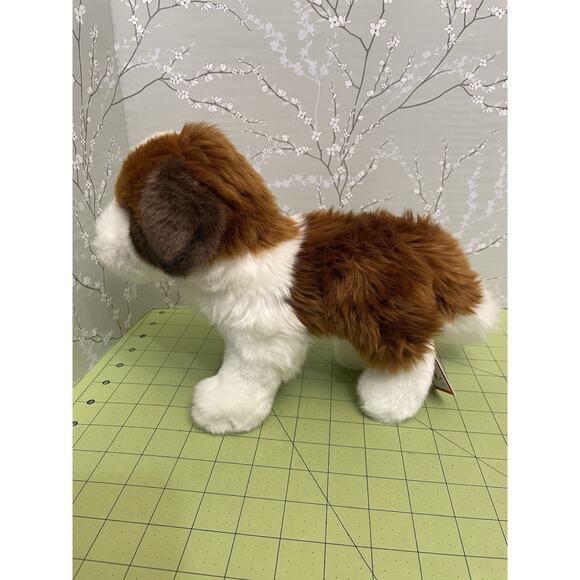 Douglas BRUTUS ST BERNARD Puppy Dog Plush 11”Stuffed Animal #1705 w/Original Tag - Picture 4 of 14